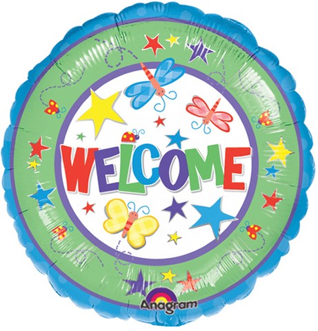 18in Welcome Foil
