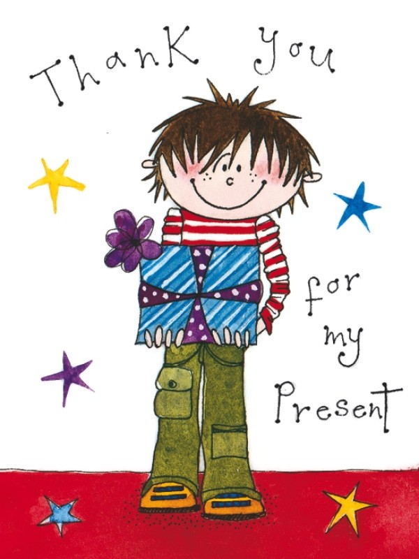 Thank you for my present/Boy