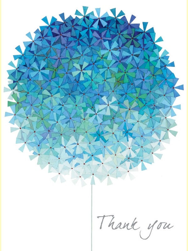 Thank you/ Blue Allium
