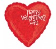 18in Happy Valentines Day Tonal Floral Foil
