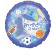 18in 1st Birthday All Star Foil