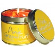 Lily Flame 'Pink Grapefruit' Scented Candle