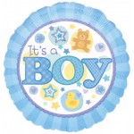 18in Its A Boy Blue Foil