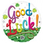 18in Good Luck Clover Foil