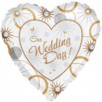 18in Our Wedding Day Foil