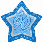 21in 90th Birthday Foil