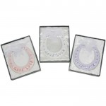 Pink Modern Good Luck Horseshoe