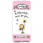 "A little magic wish for you" Juicy Lucy Chocolate Bar