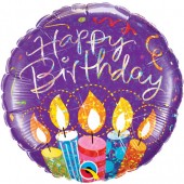 18in Birthday Party Candles Foil