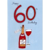 60th Birthday- 'Wine’  - SORRY  OUT OF STOCK