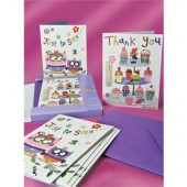 Thank you Mini Wallets/Cupcakes & Owls
